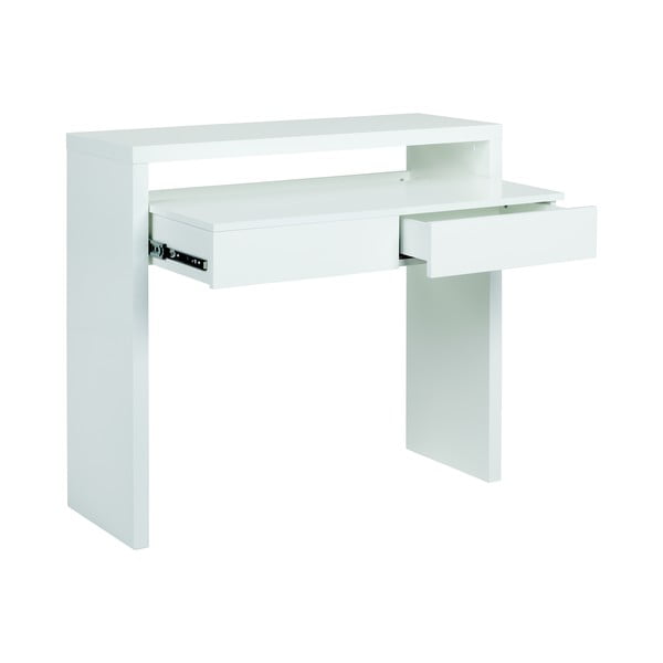 Delovna miza z izvlečnim vrhom Konzola Mel-image-1