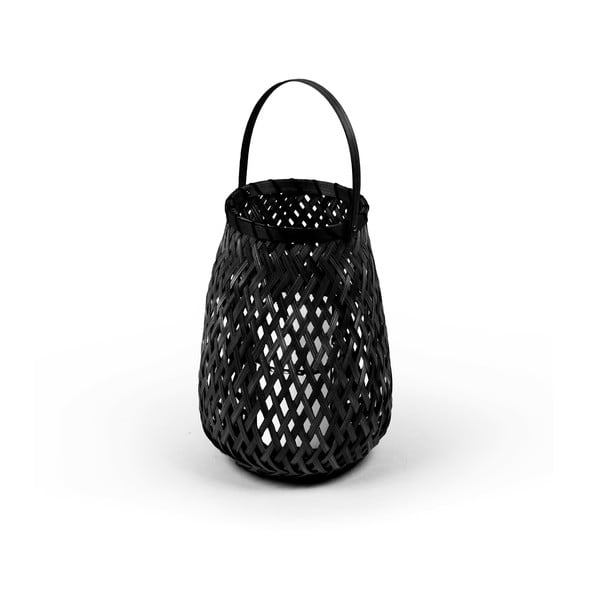 Črna bambusova lanterna Compactor Bambusova lanterna, ⌀ 18 cm-image-2