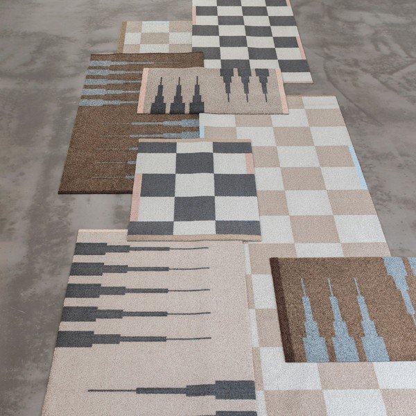 Rjava pralna preproga 70x150 cm Marker – Mette Ditmer Denmark-image-2