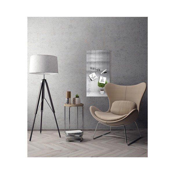 Magnetna tabla Styler Beton, 30 x 60 cm-image-1