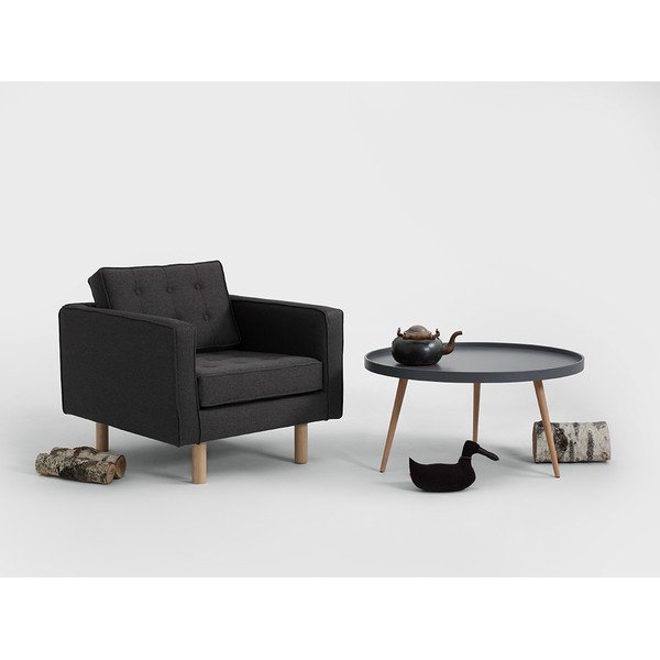 Anthracite grey armchair Custom Form Topic-image-3
