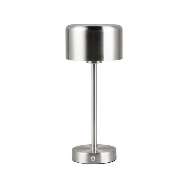 LED zatemnitvena namizna svetilka v srebrni barvi (višina 30 cm) Jeff – Trio