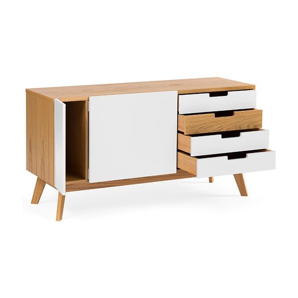 Belo-rjava komoda Woodman Chaser-image-3