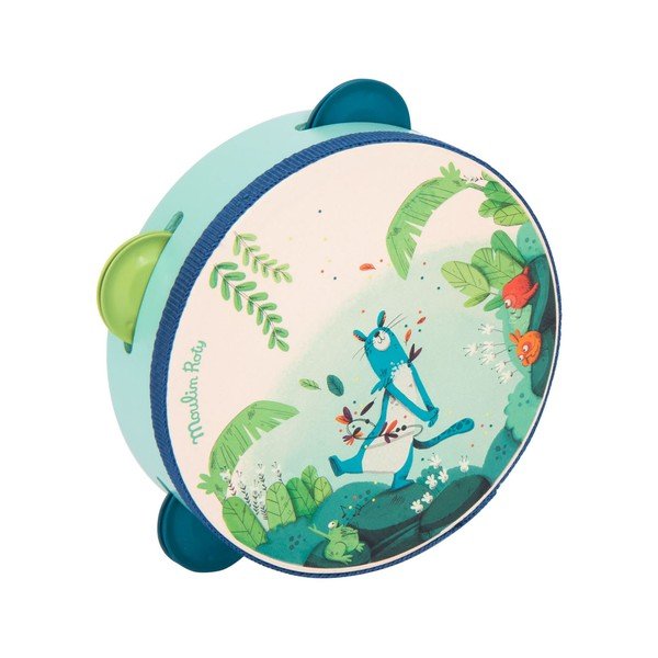 Glasbena igrača Tambourine – Moulin Roty-image-1