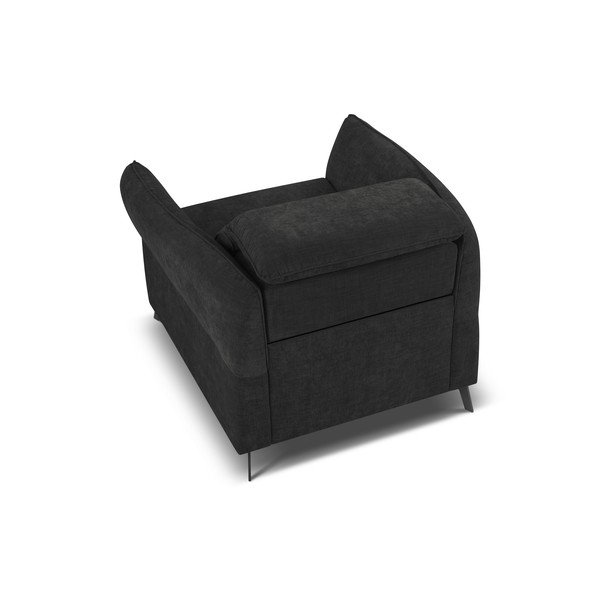 Črn fotelj Hubble – Windsor & Co Sofas-image-4