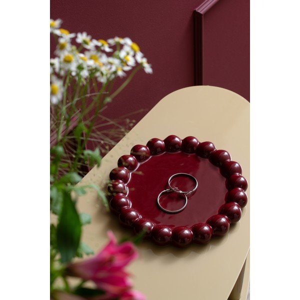Keramičen dekorativni pladenj ø 20 cm Cadiz Dotty – PT LIVING-image-1