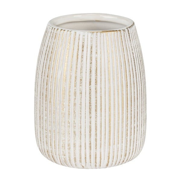 Bel/zlat keramičen lonček za zobne ščetke Pascoli – Wenko