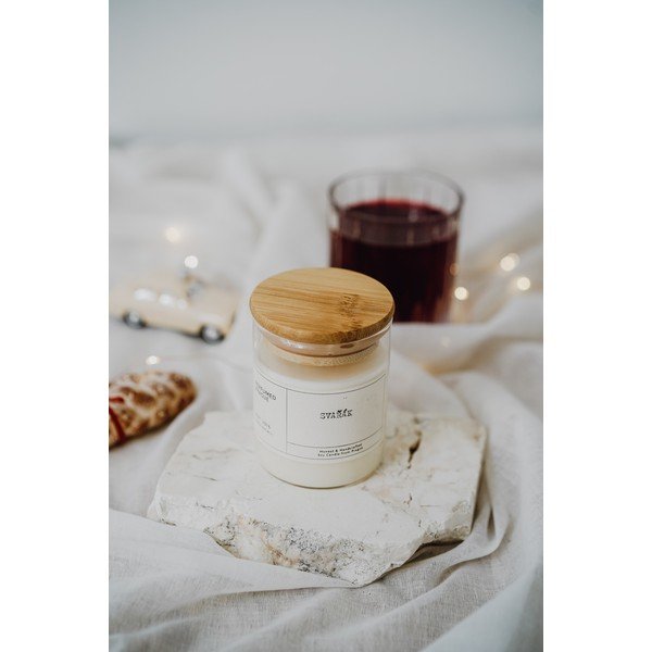 Dišeča sveča iz sojinega voska čas gorenja 40 h #72 Mulled Wine – Perfumed Prague-image-3