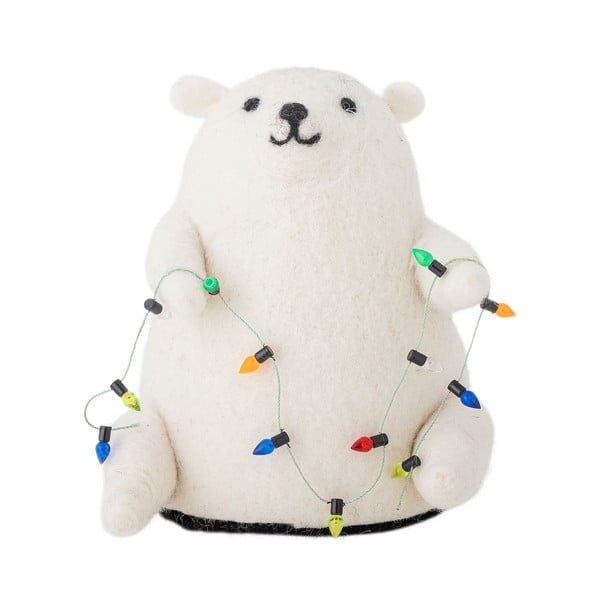 Bela svetlobna dekoracija Wally – Bloomingville