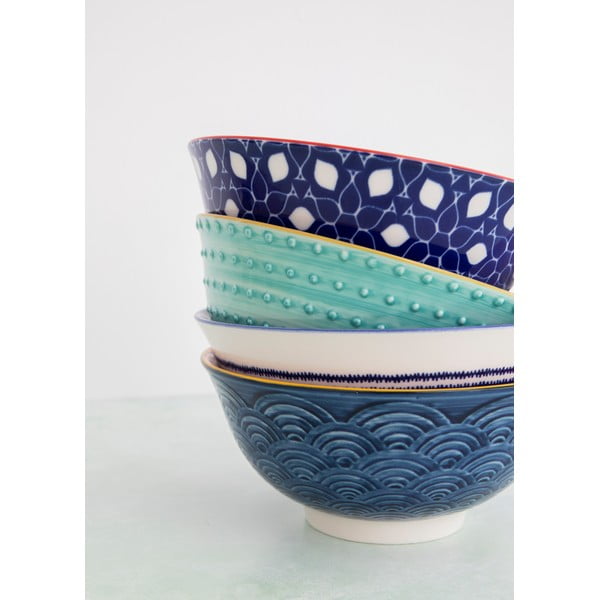 Set 4 keramičnih skled Kitchen Craft, ø 16,5 cm-image-2