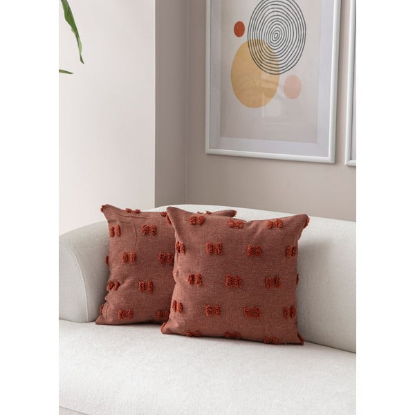 Prevleke za blazino v kompletu 2 ks 43x43 cm Tuffet – Mioli Decor-image-1