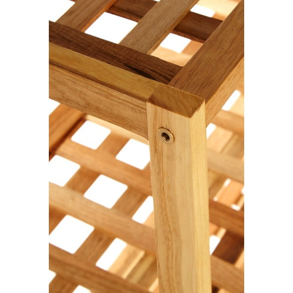 Omarica za čevlje iz masivnega oreha v naravni barvi – Premier Housewares-image-1