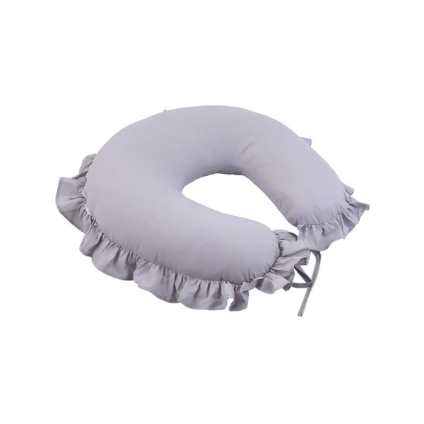 Siva blazina za dojenje – Mila Home-image-1
