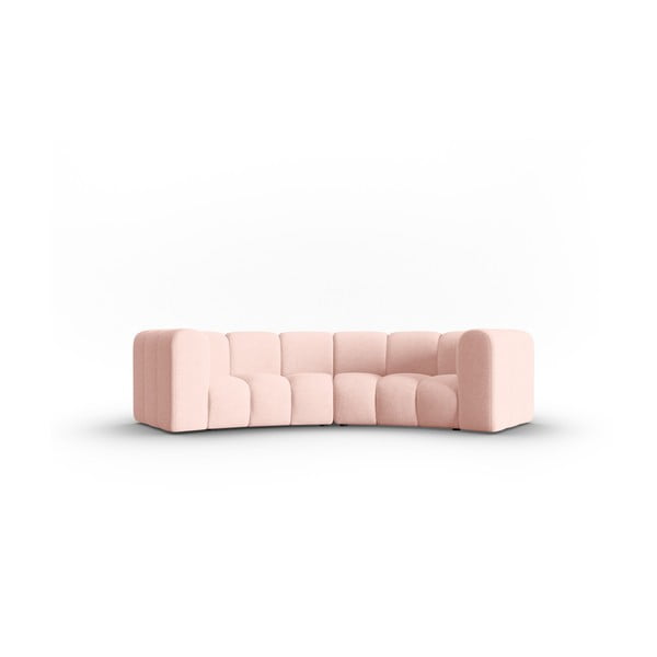 Rožnata sedežna garnitura 322 cm Lupine – Micadoni Home