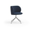 Temno moder oblazinjen jedilni stol Mogi – Teulat