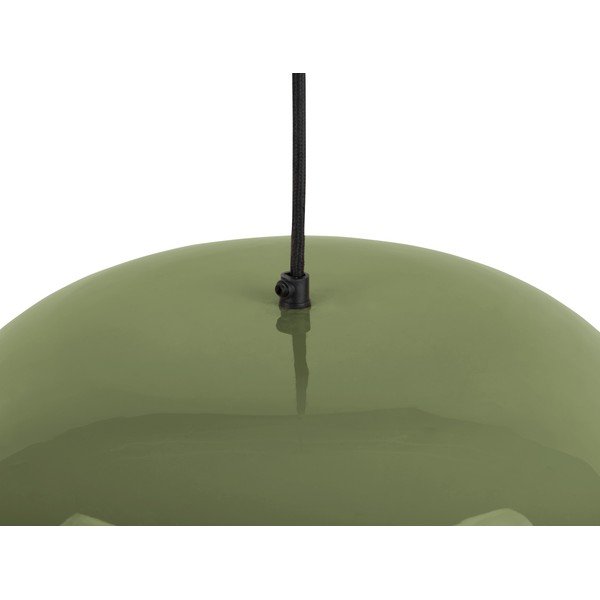 Zelena viseča svetilka s kovinskim senčilom ø 40 cm Dome – Leitmotiv-image-3