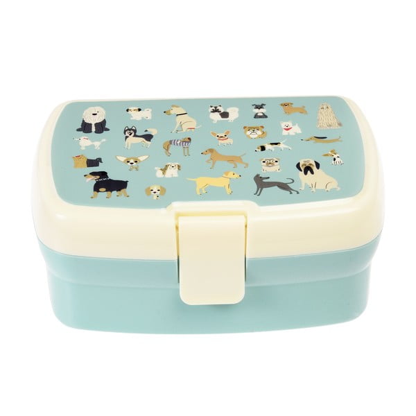 Svetlo modra otroška posoda za malico Best in Show – Rex London