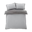 Siva enojna posteljnina iz sherpa flisa 135x200 cm Cosy Nori – Catherine Lansfield