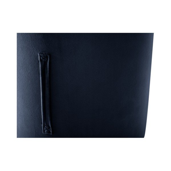 Temno moder puf Mazzini Sofas Fiore, ⌀ 40 cm-image-3