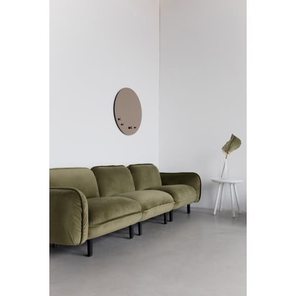 Temno modra žametna zofa EMKO Bean-image-1