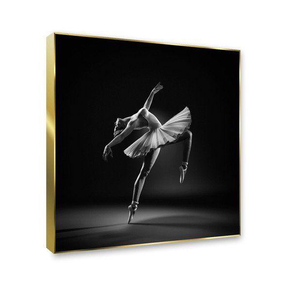 Slika Styler Črna balerina, 71 x 71 cm-image-1