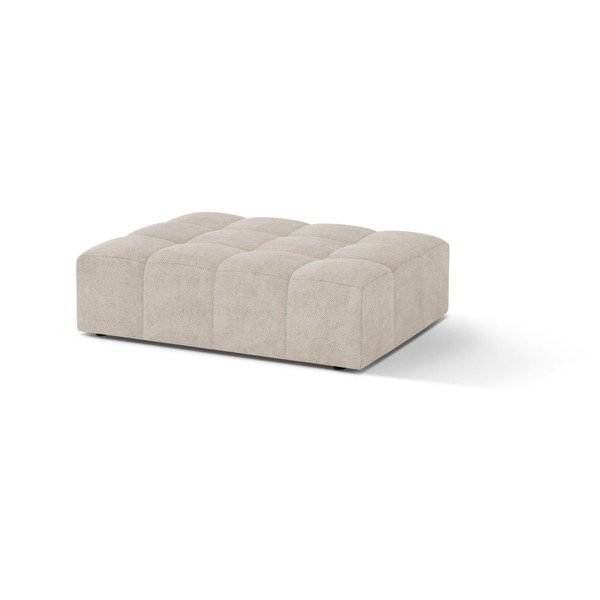 Kremno bel tabure iz šenilje Chicago – Cosmopolitan Design-image-1