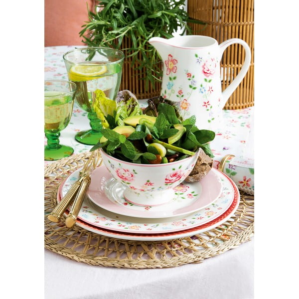 Porcelanasta jušna skleda Green Gate Columbine, ø 15 cm-image-1