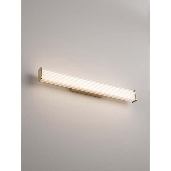 Kovinska LED stenska svetilka v mat zlati barvi Misty – Nova Luce-image-4