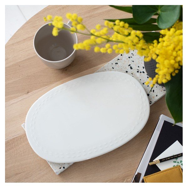 Bel porcelanast krožnik Villeroy & Boch Like It's my moment, 30 x 20 cm-image-3