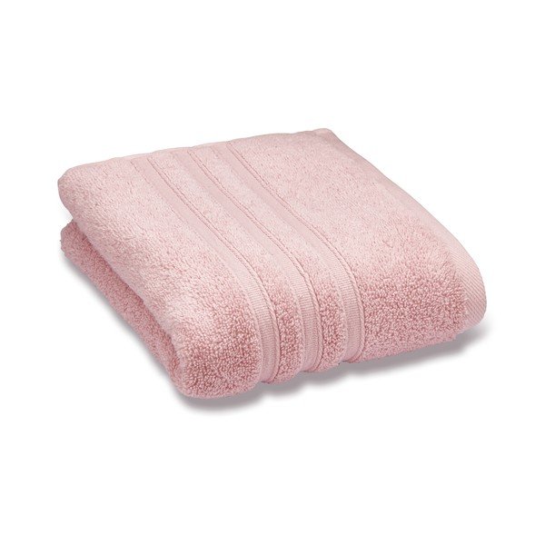 Svetlo rožnata frotirna bombažna brisača 70x120 cm Zero Twist – Catherine Lansfield