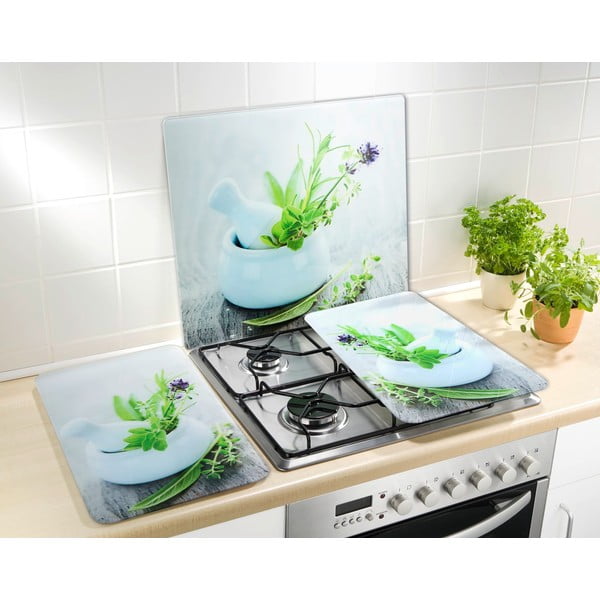 Steklena zaščitna plošča Wenko Herb, 50 x 56 cm-image-3