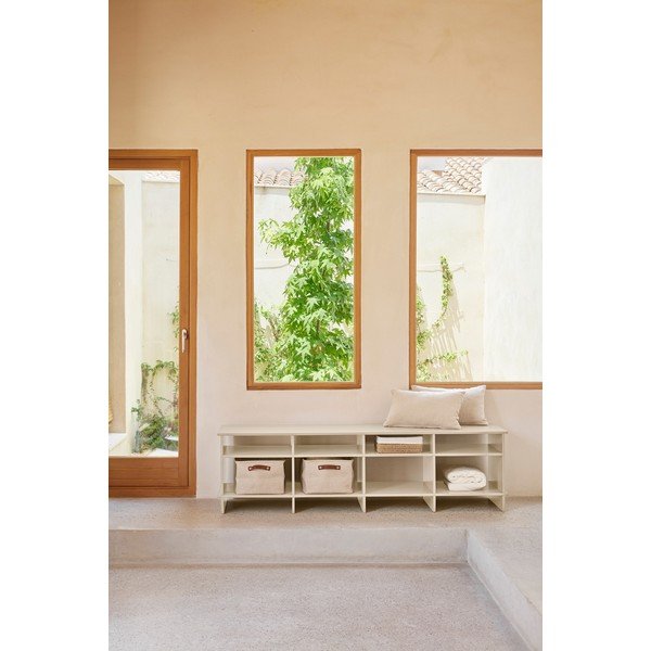 Kremno bela TV omarica 180x50x40 cm Inari – Teulat-image-1