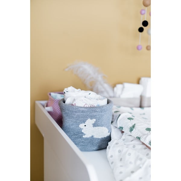 Siv bombažni organizator Kindsgut Bunny, ø 16 cm-image-1