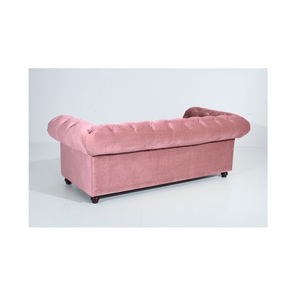 Roza kavč Max Winzer Orleans Velvet, 216 cm-image-4