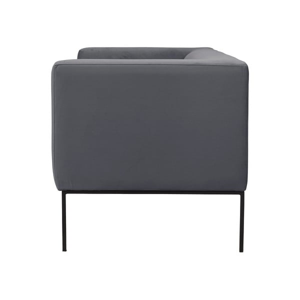 Temno siva zofa Windsor & Co Sofas Neptune, 195 cm-image-3