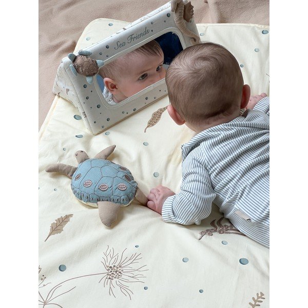 Svetlo rumena otroška igralna podloga 80x80 cm Sea Garden – Cam Cam Copenhagen-image-4