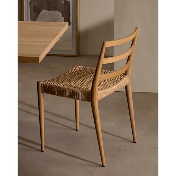 Jedilni stoli iz masivnega hrasta v kompletu 2 ks Analy – Kave Home-image-1