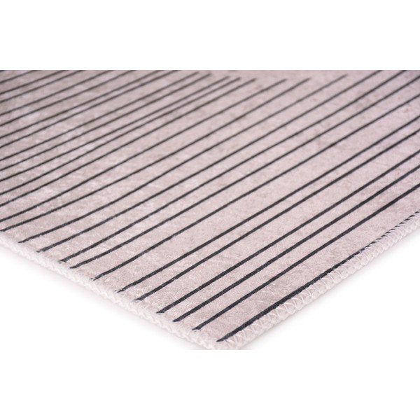 Kremno bela pralna preproga 160x230 cm – Vitaus-image-2