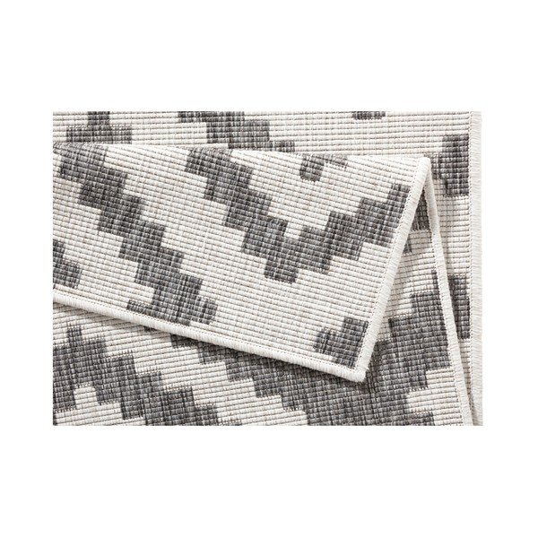 Siva zunanja preproga NORTHRUGS Malta, 80 x 345 cm-image-4