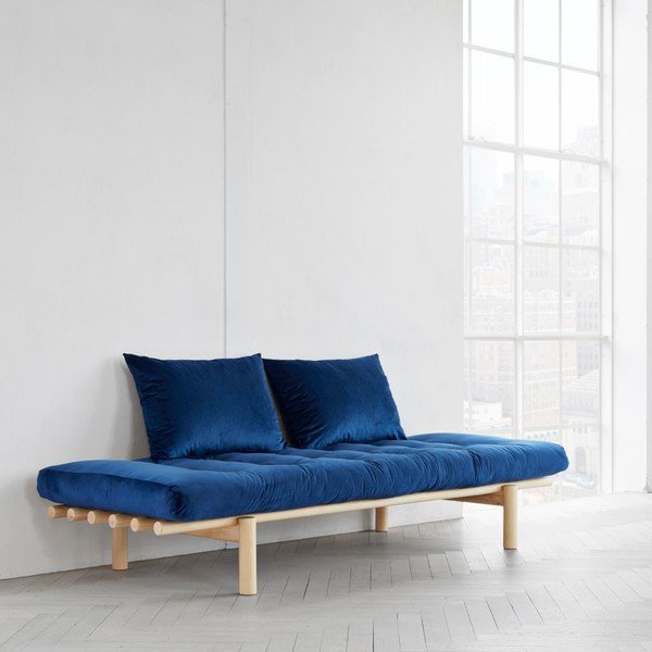 Variabilni kavč Karup Pace Natural/Velvet Navy-image-1