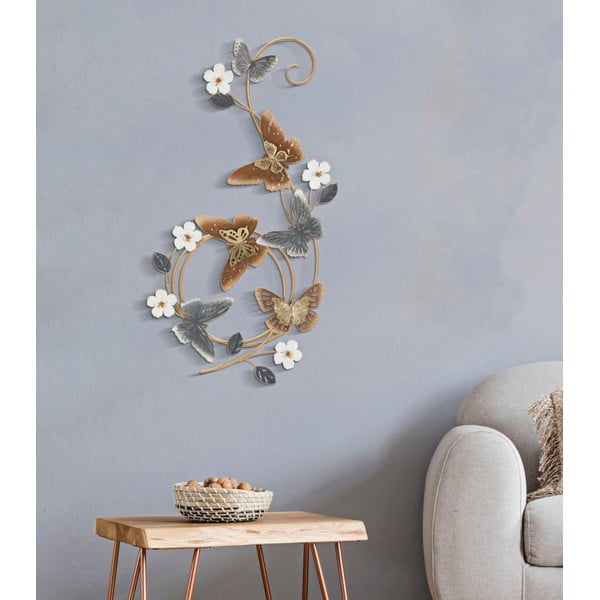 Kovinska stenska dekoracija 45x88 cm Delis – Mauro Ferretti-image-1