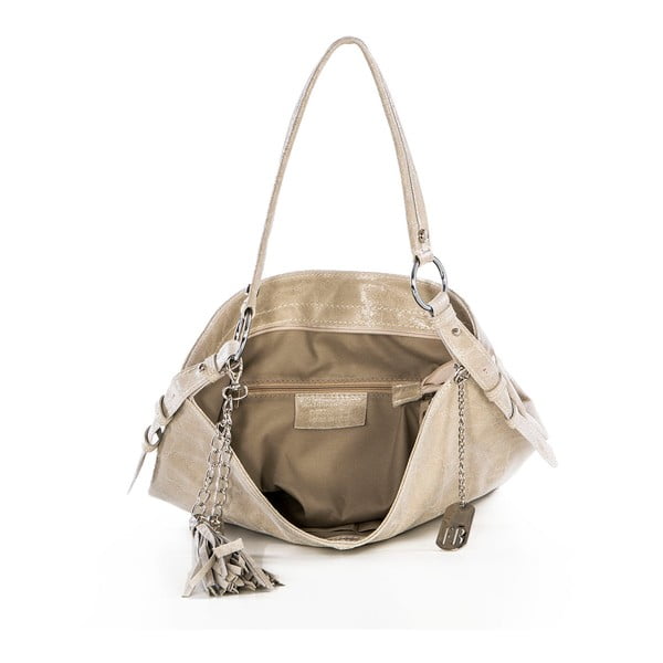 Usnjena torbica Hobo Beige-image-2