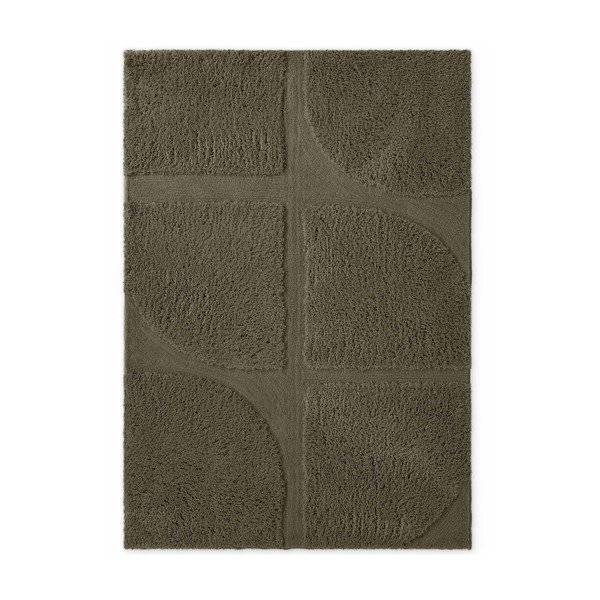 Kaki zelena ročno tkana preproga 120x180 cm Lambeth Jasper – Ted Baker