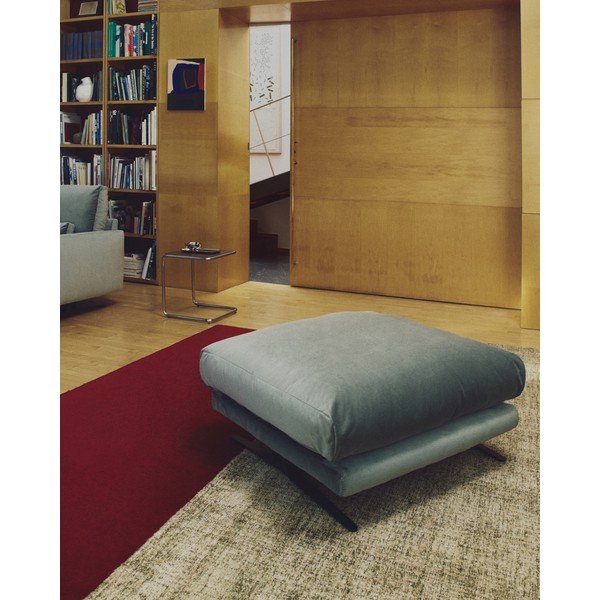 Zelen žameten tabure Veliro – Kave Home-image-1