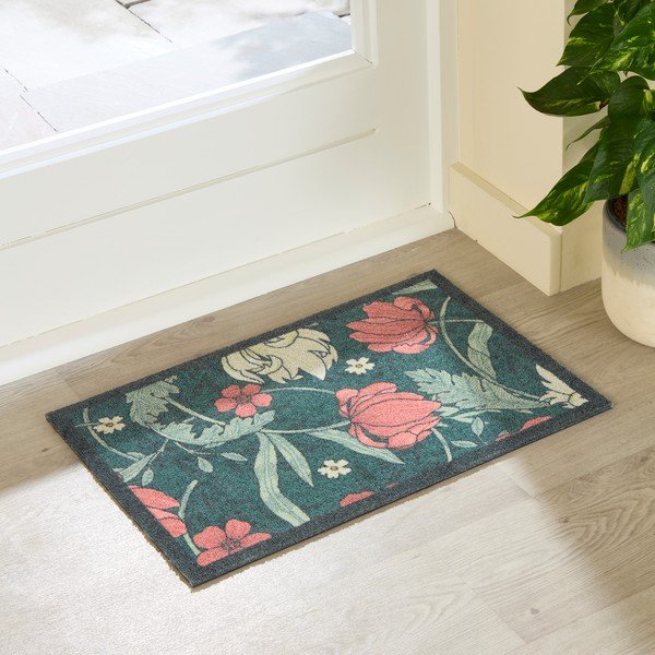 Predpražnik 40x60 cm William Morris Rose – Artsy Doormats-image-1