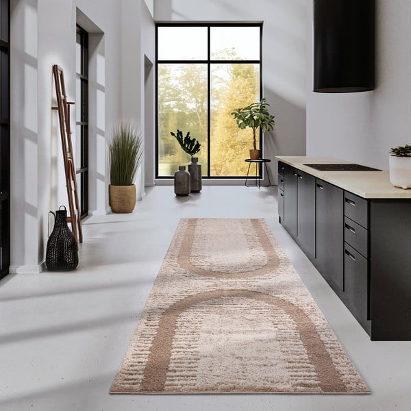 Bež tekač 80x240 cm Bartoux Beige – Elle Decoration-image-1