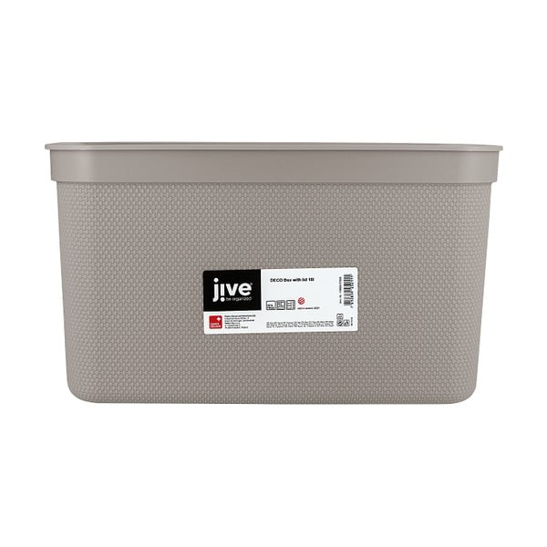 Plastična škatla za shranjevanje s pokrovom Deco - Rotho-image-3