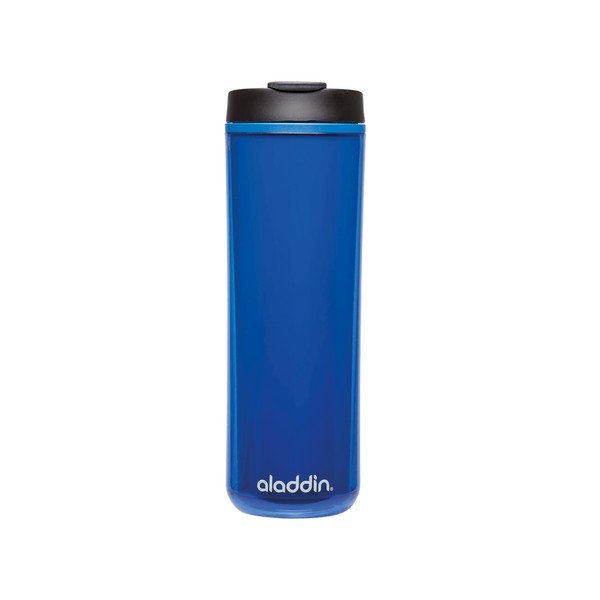 Modra plastična termo skodelica Aladdin z dvojno steno, 470 ml