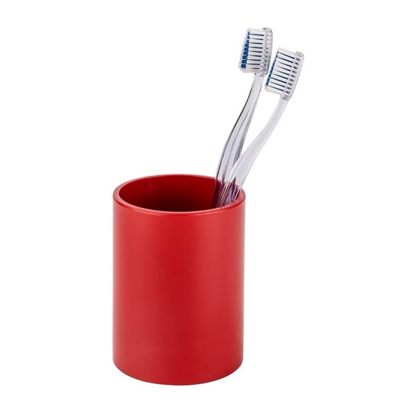 Rdeča skodelica za zobne ščetke Wenko Inca Red
