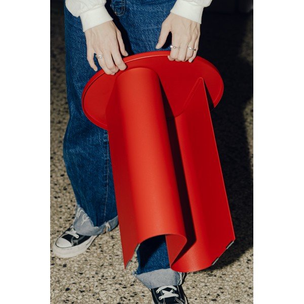 Kovinska okrogla stranska mizica ø 35 cm Sato – noo.ma-image-4